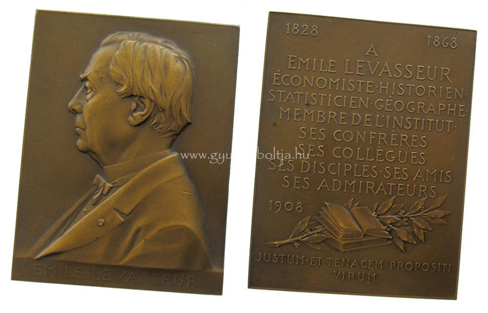 Jules-Clement Chaplain: Emile Levasseur 1908 - francia k�zgazd�sz, t�rt�n�sz, f�ldrajz, t�rt�nelem �s statisztika professzor